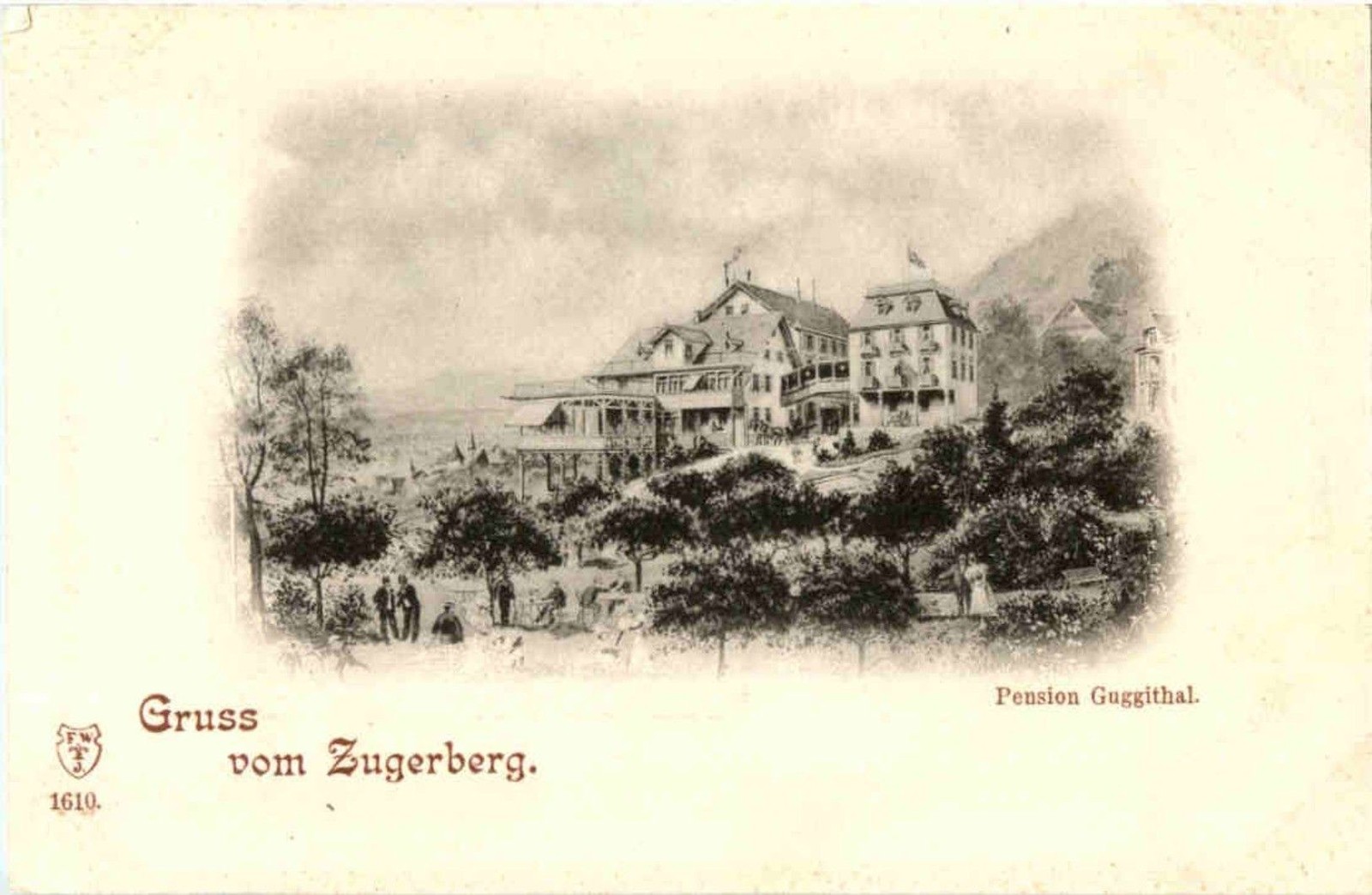 Greetings from Zugerberg-Pension Guggithal -147510