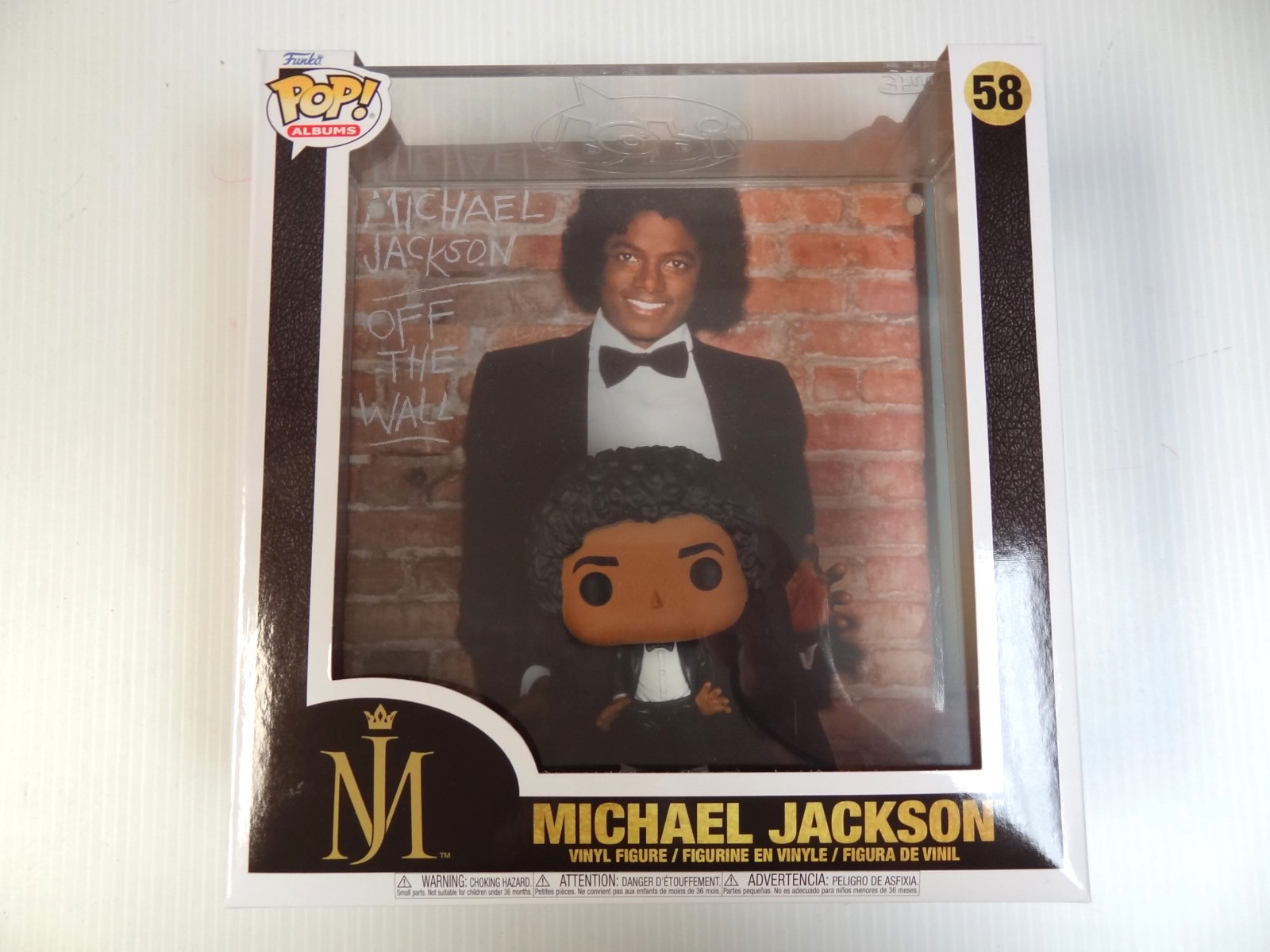 Funko POP Michael Jackson Off the Wall Album Cover w/ Case NEW SEALED VAULTED