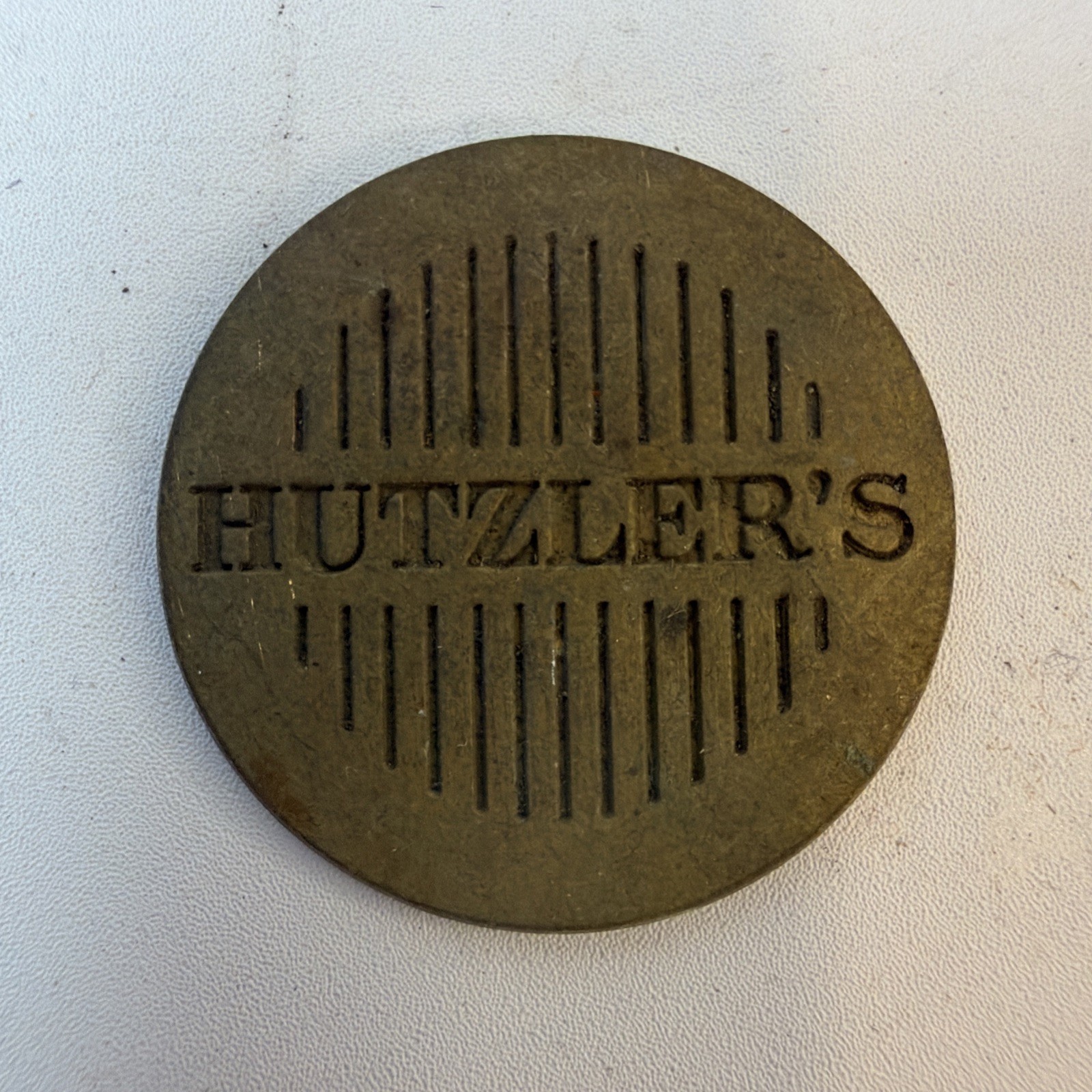 Vintage Hutzler's Baltimore Department Store Employee Badge Pin Missing Back