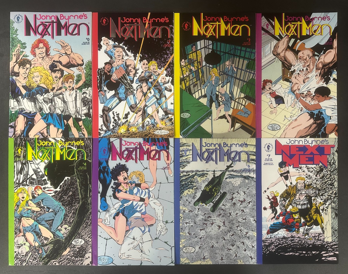 John Byrne\'s Next Men (1992) #0-30 Complete #21 VF+ 1st Hellboy & #1 - 2nd Print