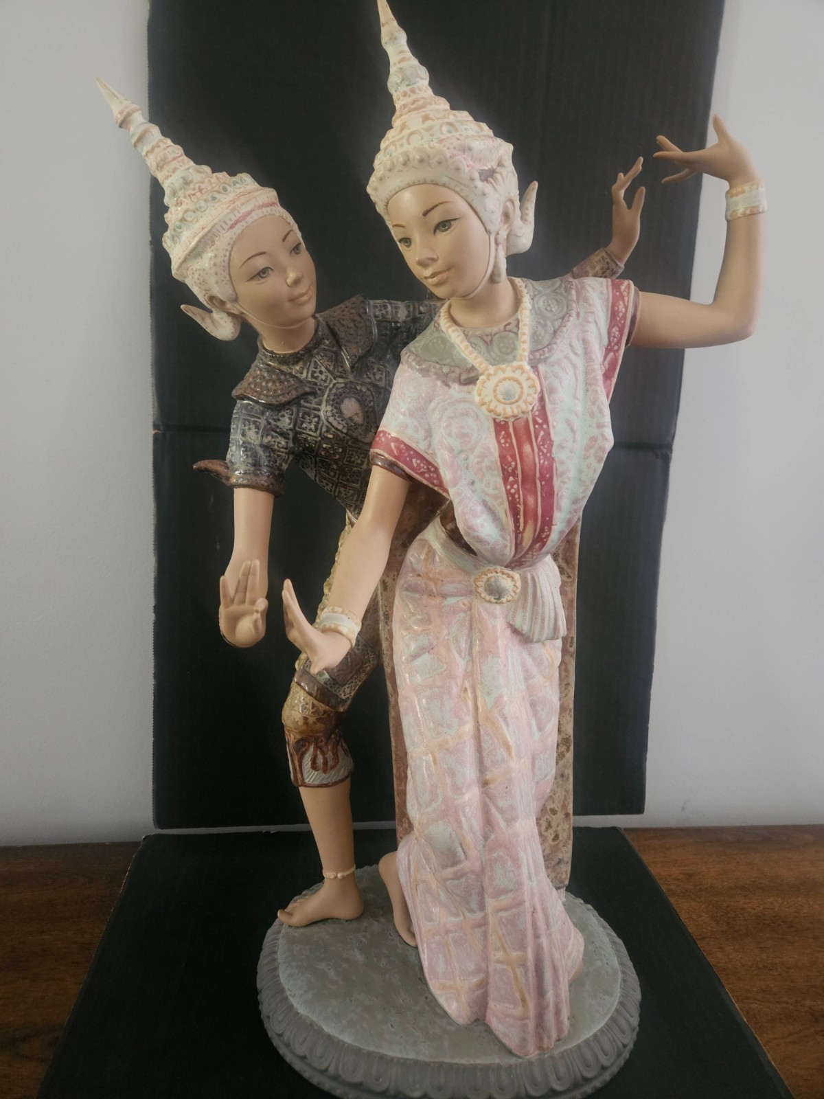 LLADRO “THAI DANCERS” Vintage porcelain figurine 2058 