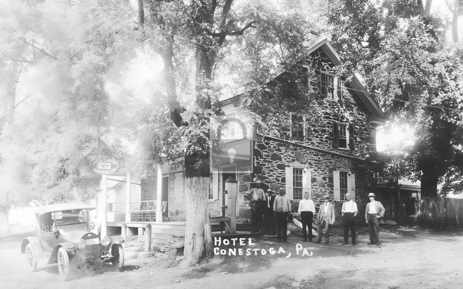 Hotel Conestoga Pennsylvania PA - Reprint
