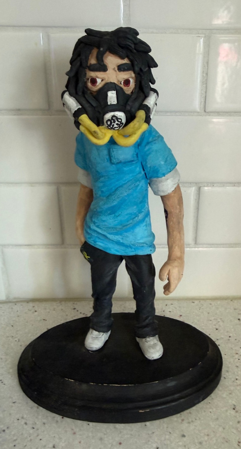 RARE Benjamin Cobalt Project: 863 Signed Figurine G27 Lucarn 8\
