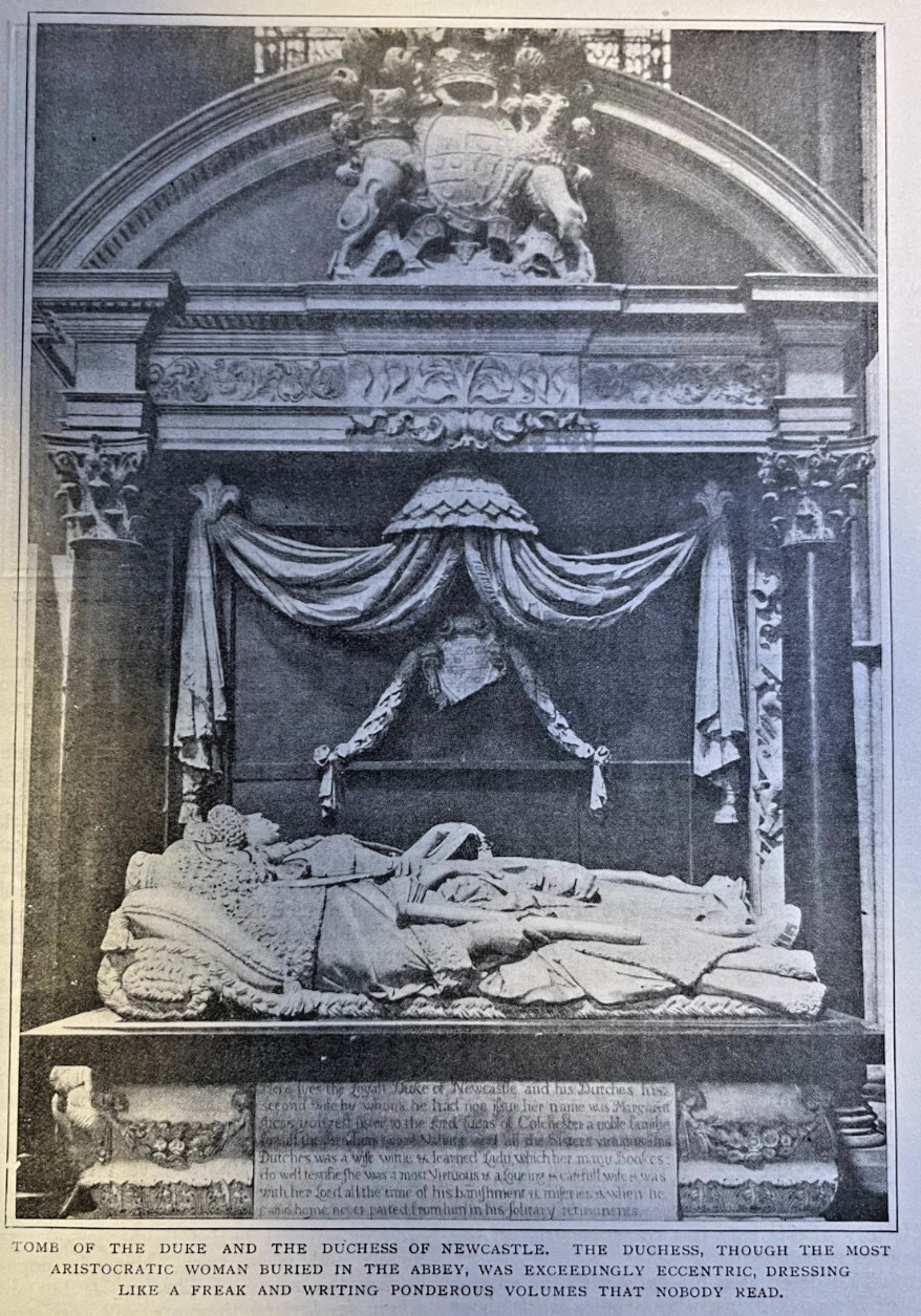 1908 Famous Women Buried in Westminster Abbey illustrated 1908 Famous Women Buried in Westminster Abbey illustrated