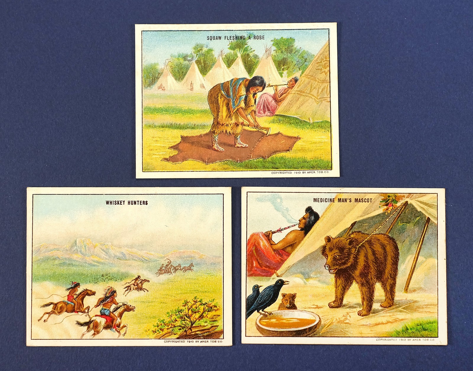3 Antique 1910s Hassan Cigarettes \