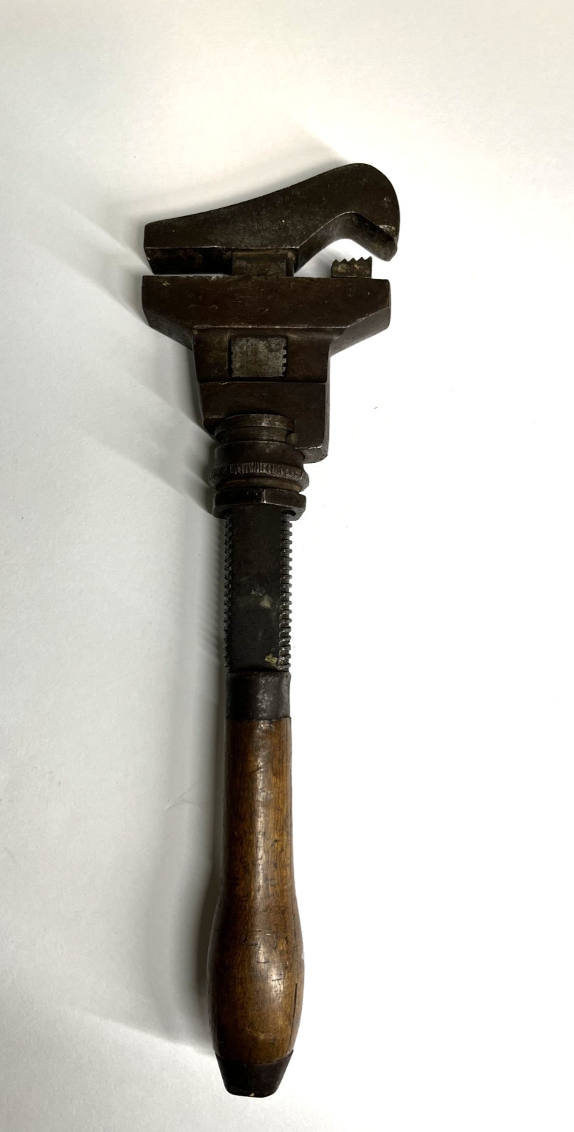 Antique Erie Tool Works 13 inch No. 30 Adjustable Nut & Pipe Wrench Combination Antique Erie Tool Works 13 inch No. 30 Adjustable Nut & Pipe Wrench Combination