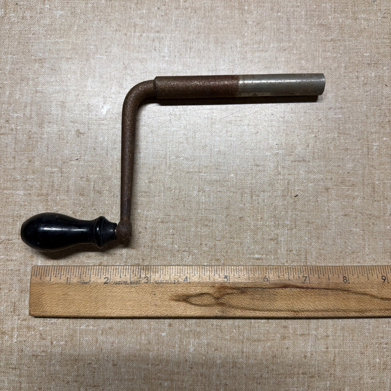 Antique Vintage Wind Up PHONOGRAPH Part Crank Handle