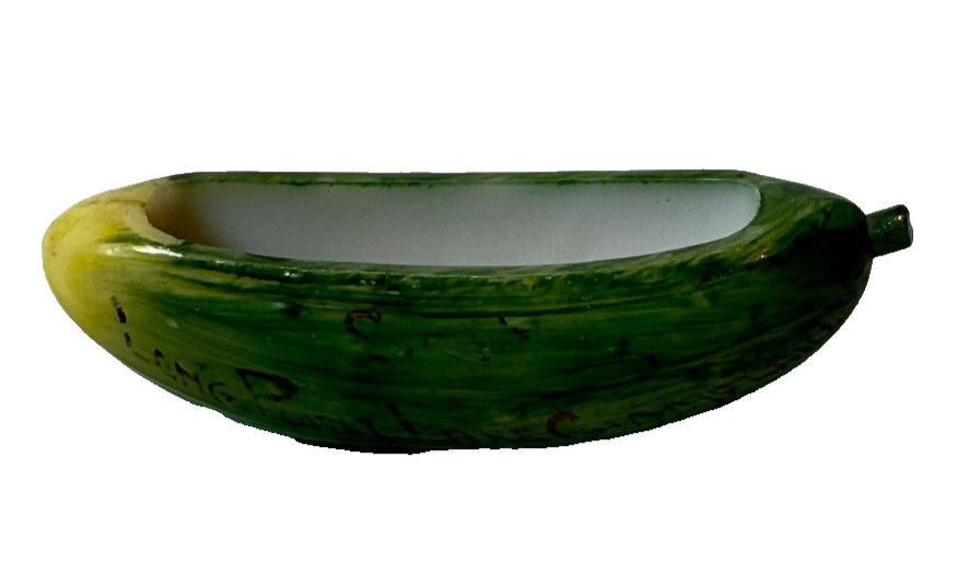 Long Point Lake Champlain VT VERMONT ANTIQUE Souvenir China TRINKET PICKLE Long Point Lake Champlain VT VERMONT ANTIQUE Souvenir China TRINKET PICKLE