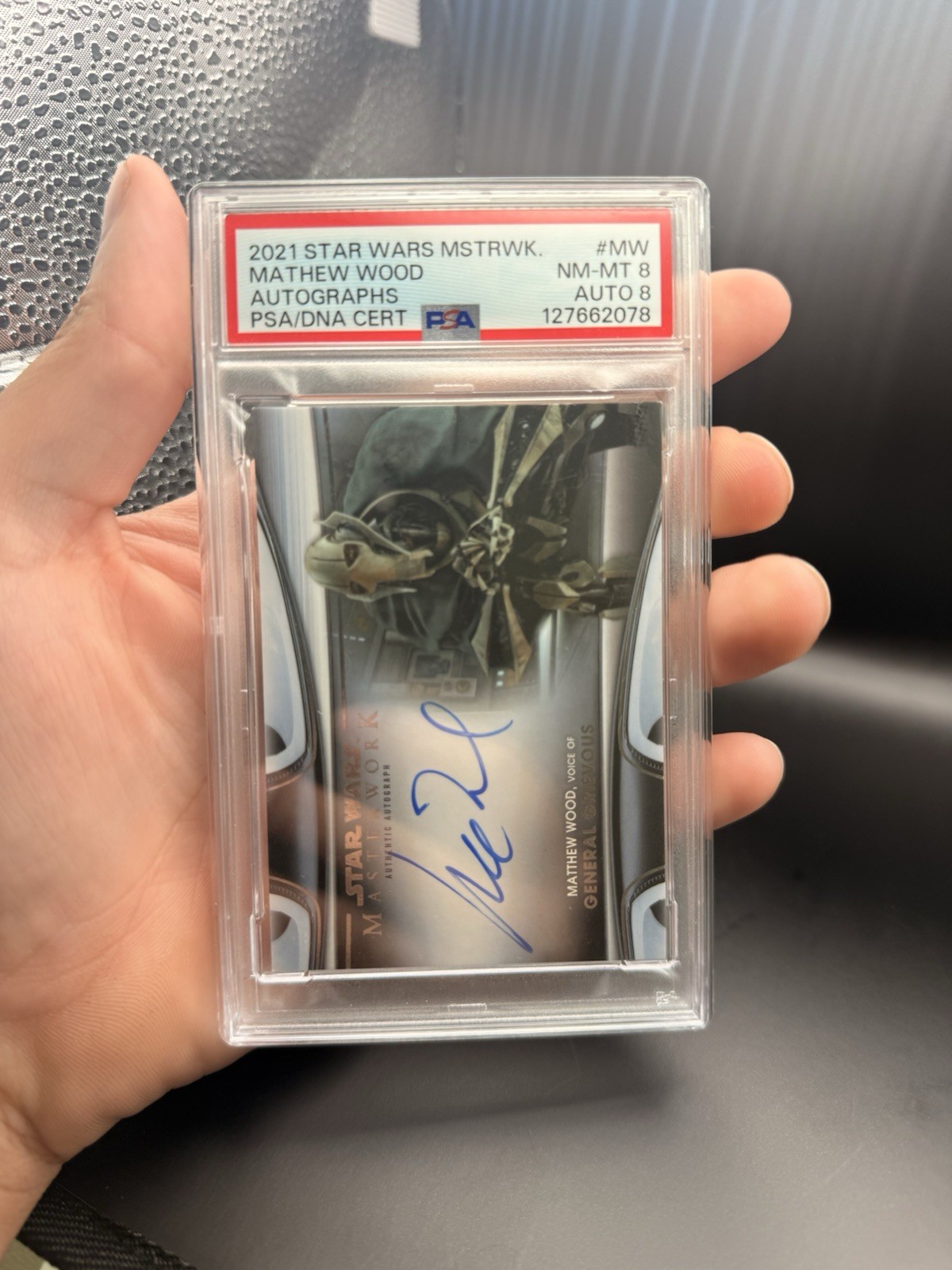 2021 Star Wars Masterwork General Grievous Matthew Wood MWA-MW Auto PSA 8 2021 Star Wars Masterwork General Grievous Matthew Wood MWA-MW Auto PSA 8