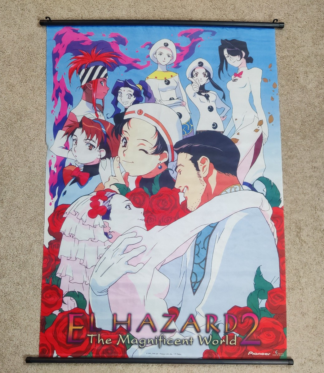 El Hazard 2 The Magnificent World Anime Vintage Wall Scroll Tapestry 41