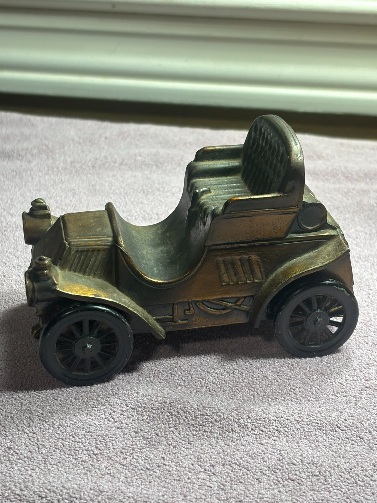 Vintage Banthrico 1902 Rambler Coin Bank - Bank of Marin Advertising Car Bank