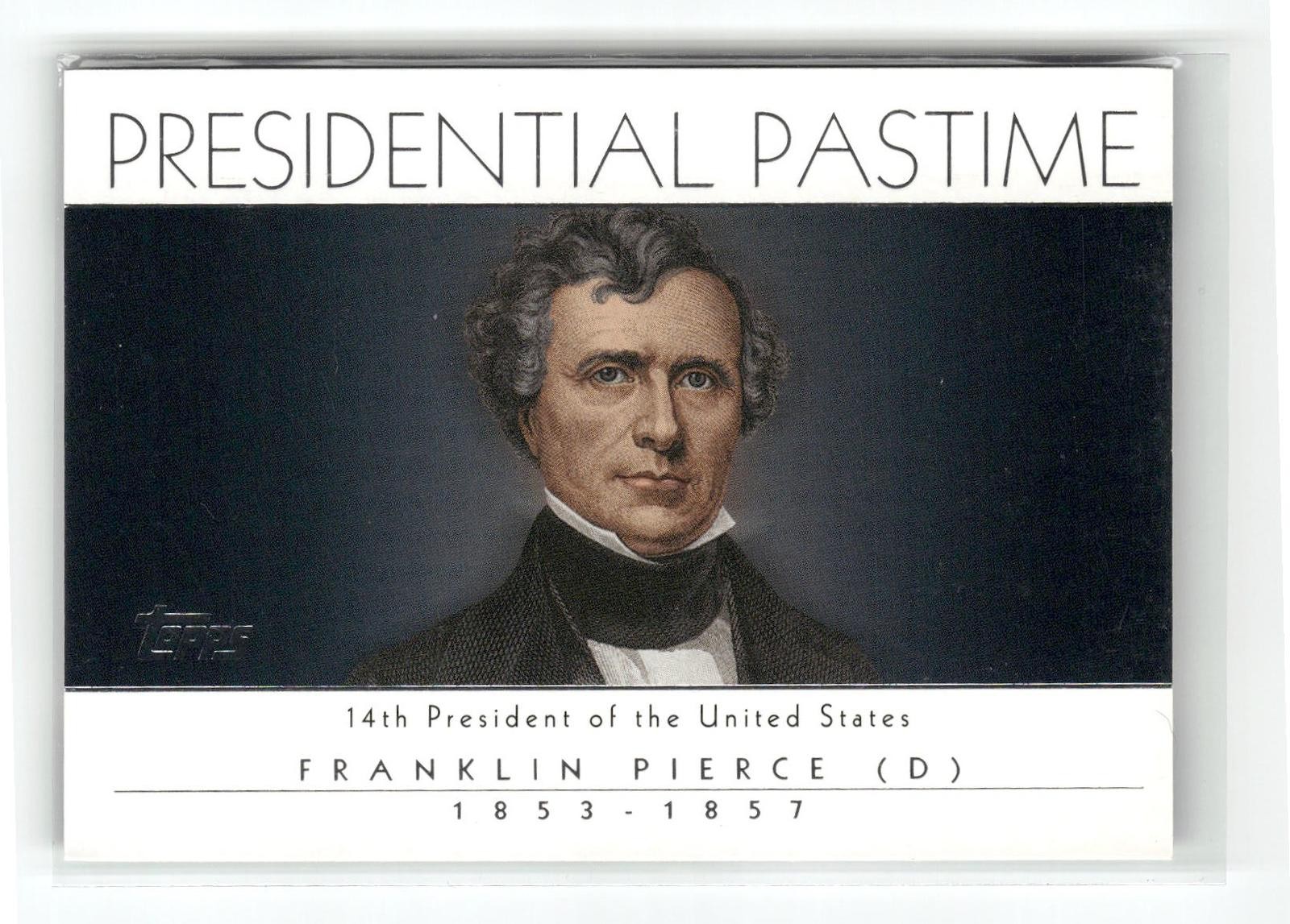 2004 Topps #PP14 Franklin Pierce Presidential Pastime 2004 Topps #PP14 Franklin Pierce Presidential Pastime