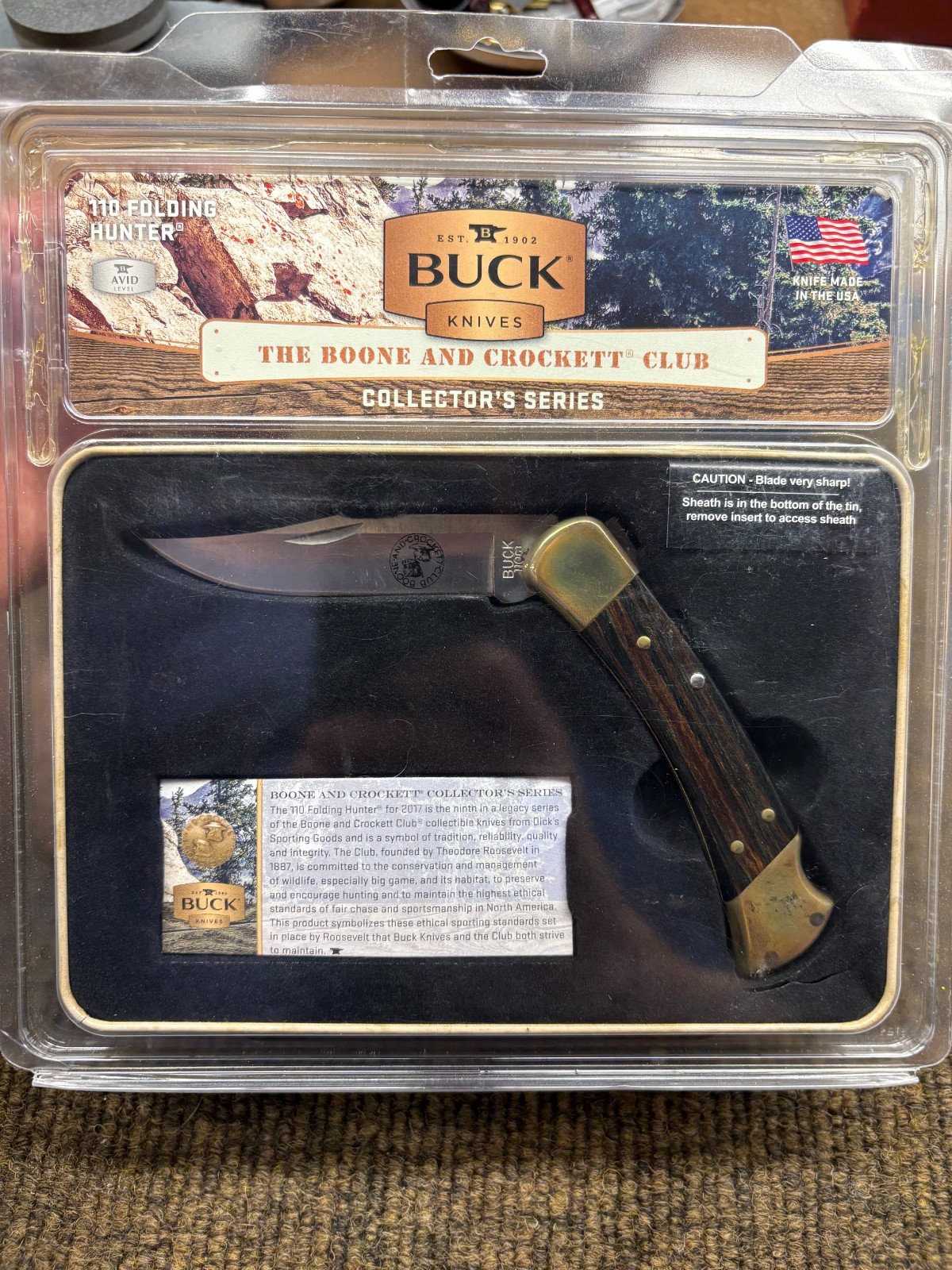 Buck 110 - Boone and Crockett Club 2017 Commemorative Series