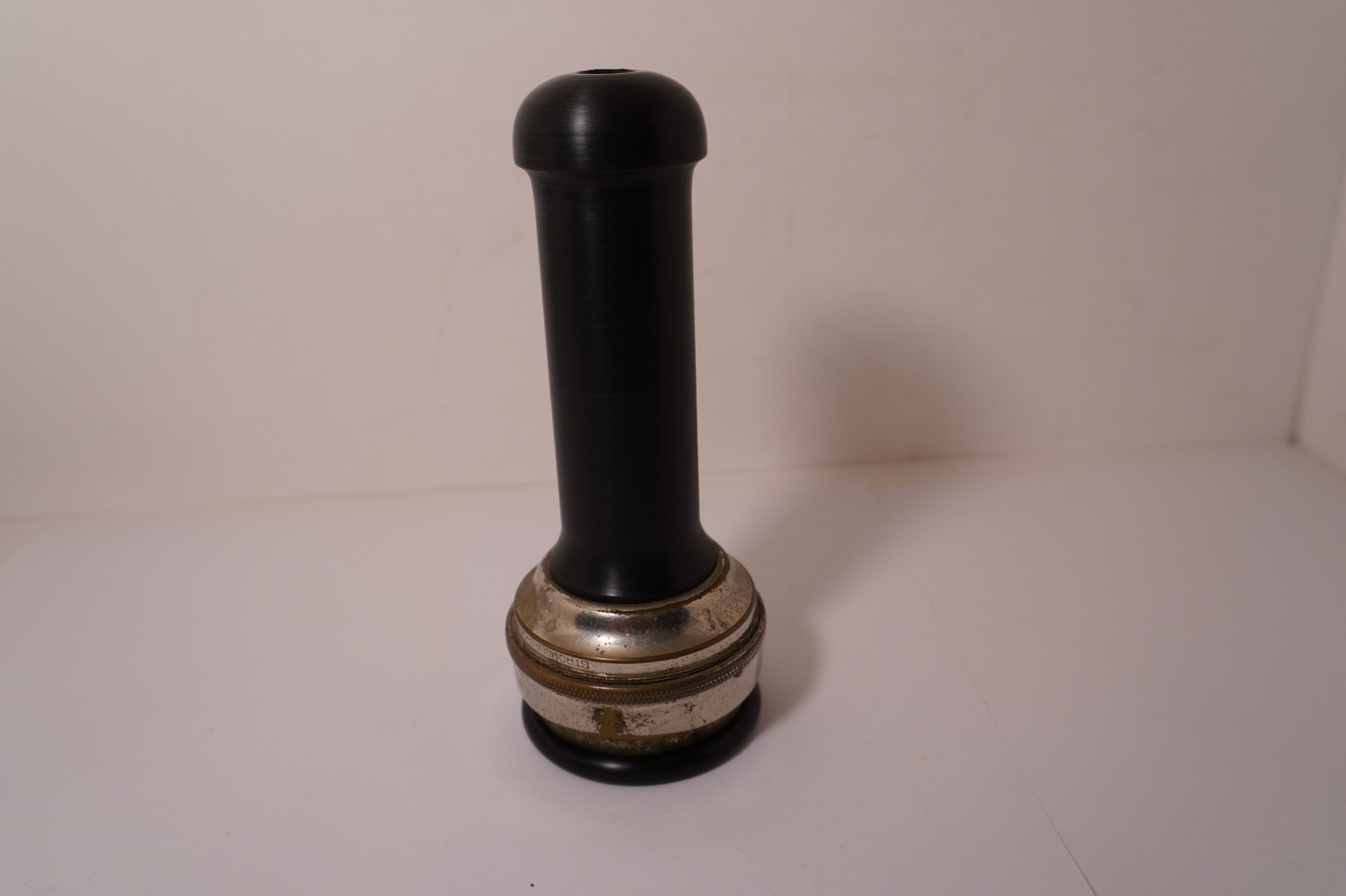 Scarce Original STROMBERG CARLSON Brass Bottom Candlestick Receiver & Sold AS IS