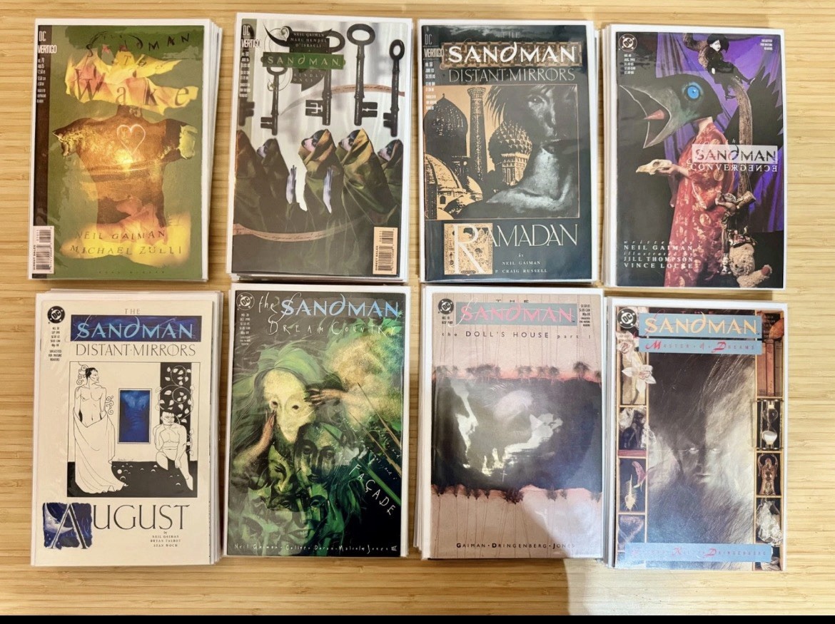 THE SANDMAN #1-75 + SPECIAL #1 ORPHEUS COMPLETE RUN DC VERTIGO 1989-1996 NM/VF