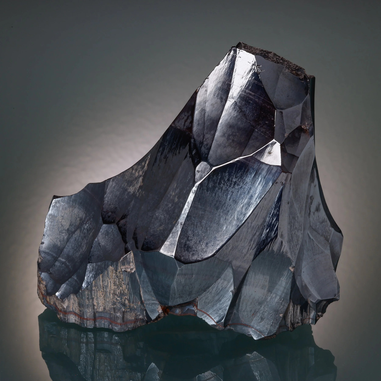 Hematite, Montreal Mine, Gogebic Range, Iron County, Wisconsin, USA Hematite, Montreal Mine, Gogebic Range, Iron County, Wisconsin, USA