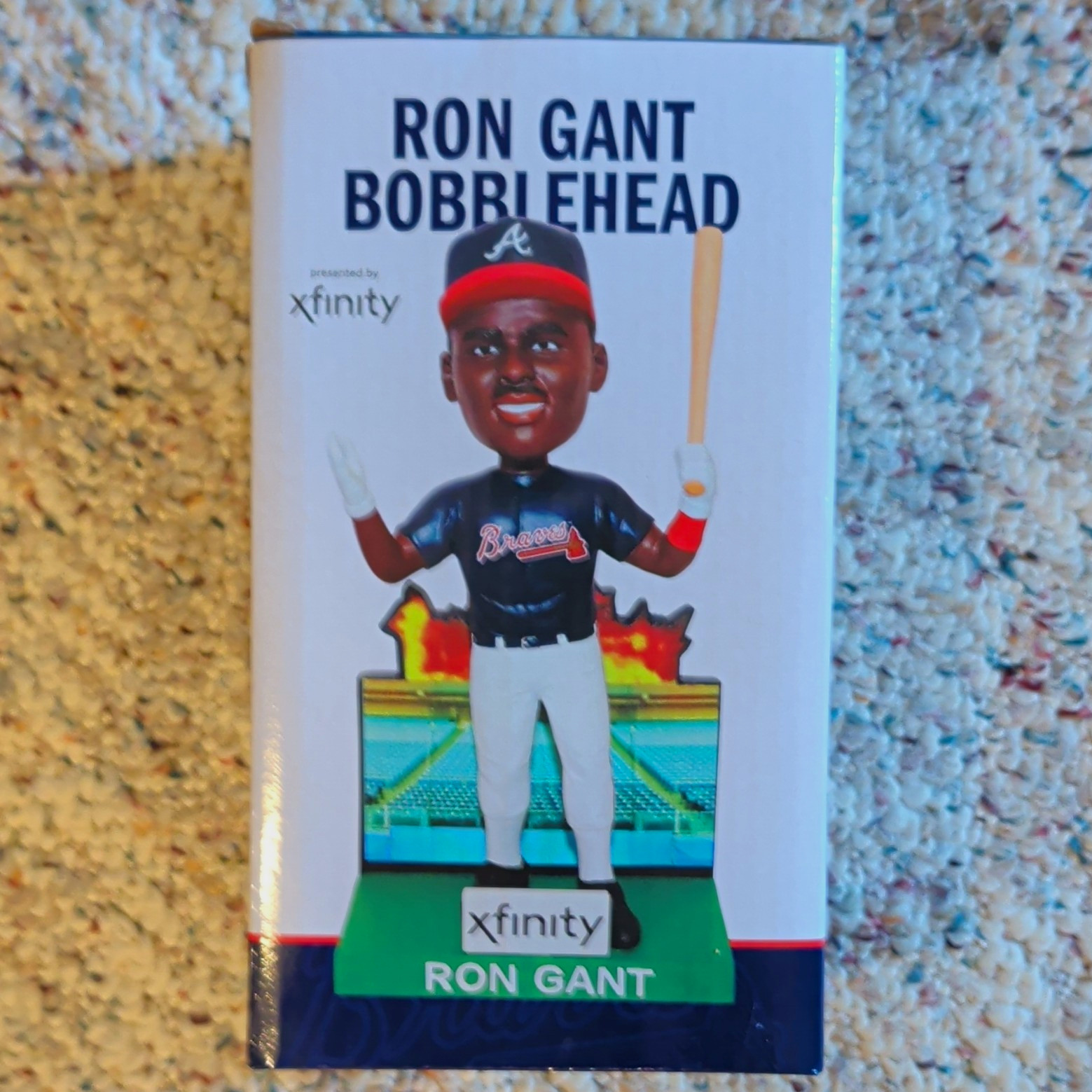 Ron Gant SGA Bobblehead MLB Atlanta Braves 7/20/1993