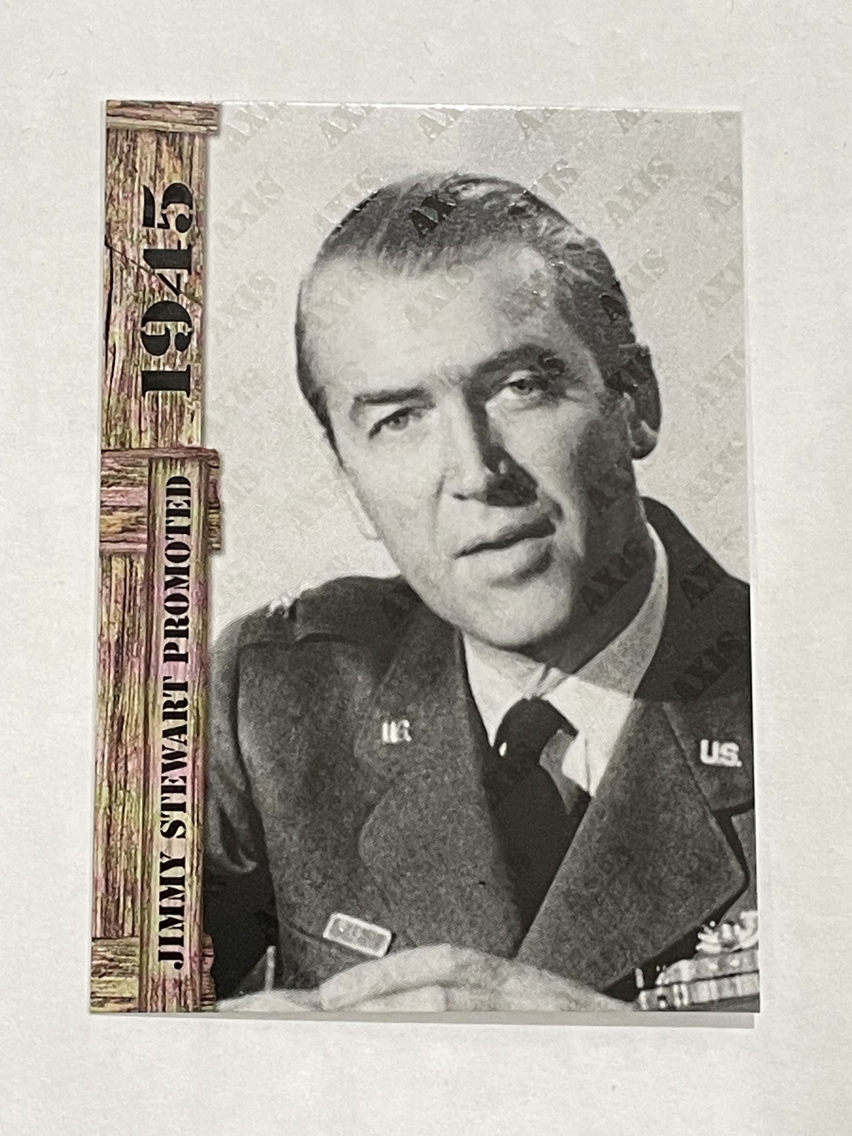 2021 Historic Autographs 1945 The End of WWII #35 - Jimmy Stewart Promoted