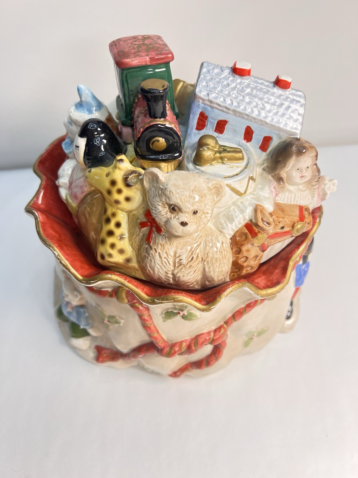 Vintage 1987 Fitz & Floyd Santa \
