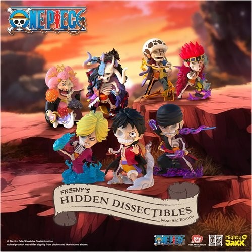 One Piece 7 Wano Arc Freeny's Hidden Dissectibles Mini-Figure Display Tray of 6