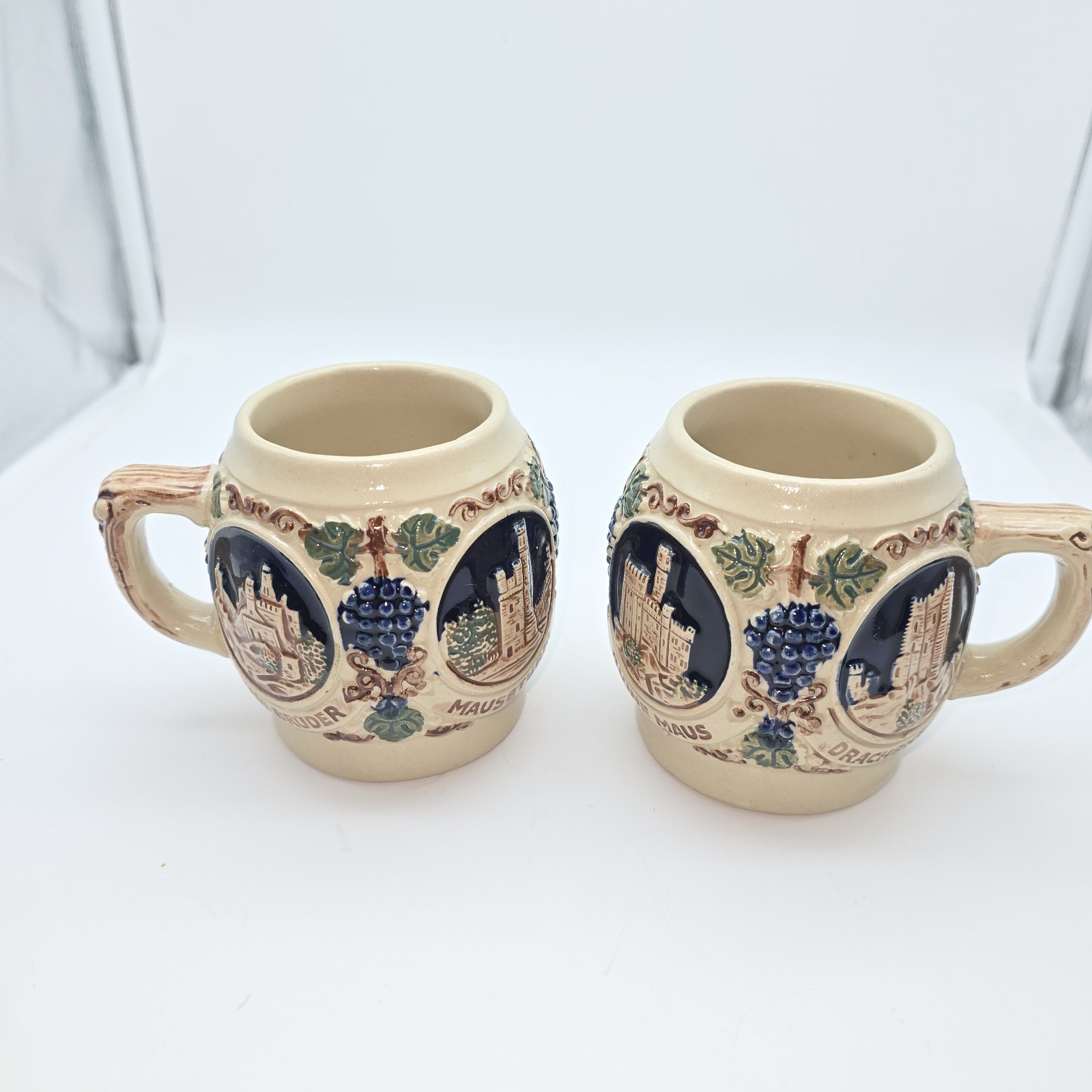 Vtg Gerzit GERZ W. Germany Maus/Drachenfels/Feindl Bruder Mug Coffee Mug (x2)