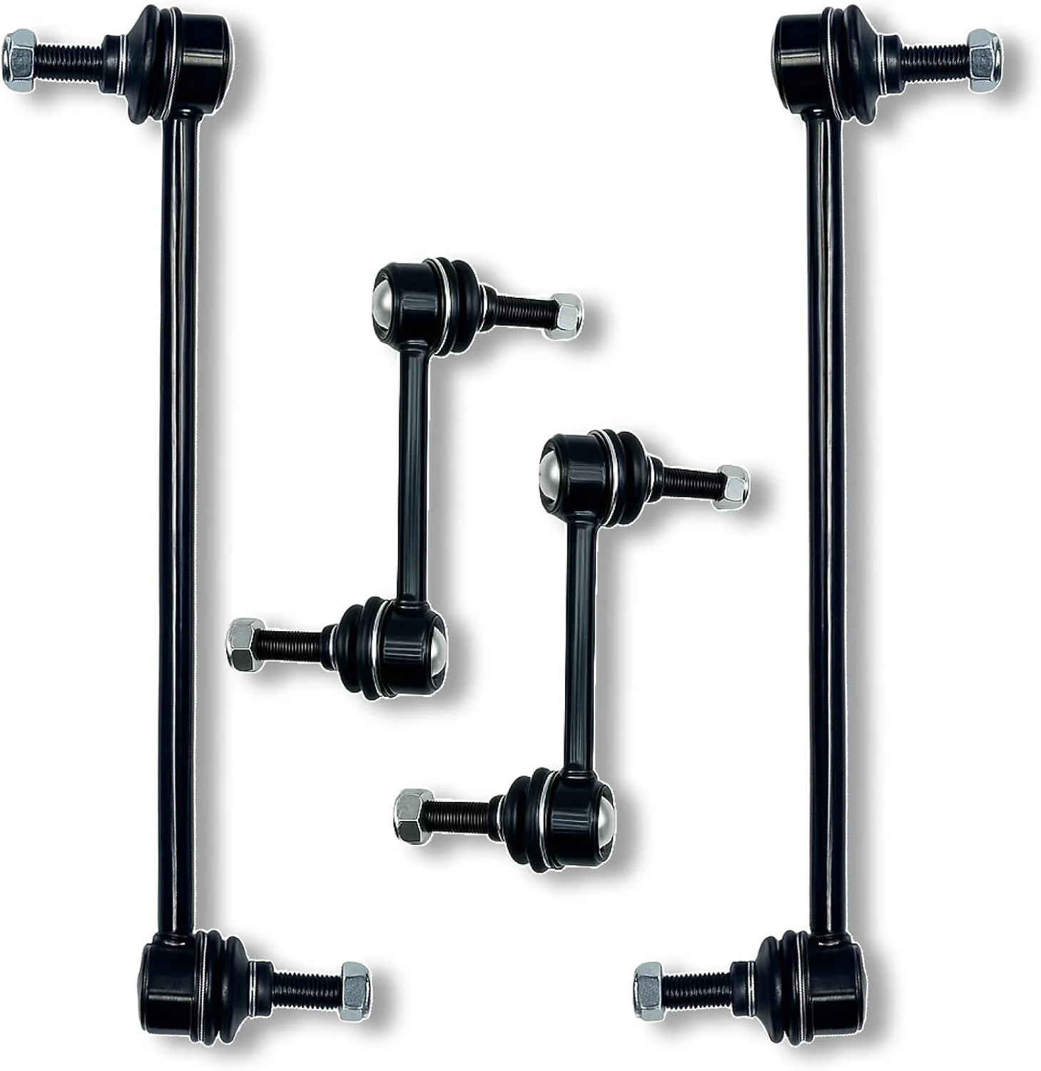 4Pcs Front Rear Stabilizer Sway Bar End Links Compatible with Ford Explorer 11-1 4Pcs Front Rear Stabilizer Sway Bar End Links Compatible with Ford Explorer 11-1