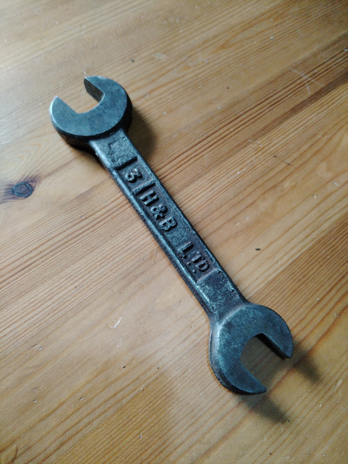 🇬🇧 Vintage H&B Ltd No3 Horwood & Bagshaw Agricultural Engineering Spanner