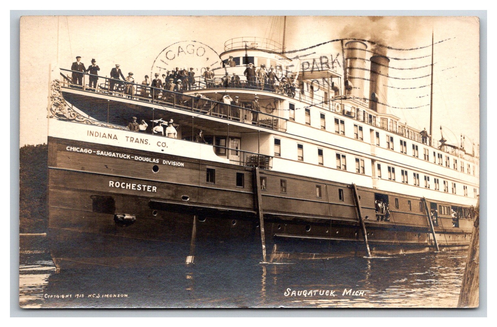 RPPC SAUGATUCK STEAMER \