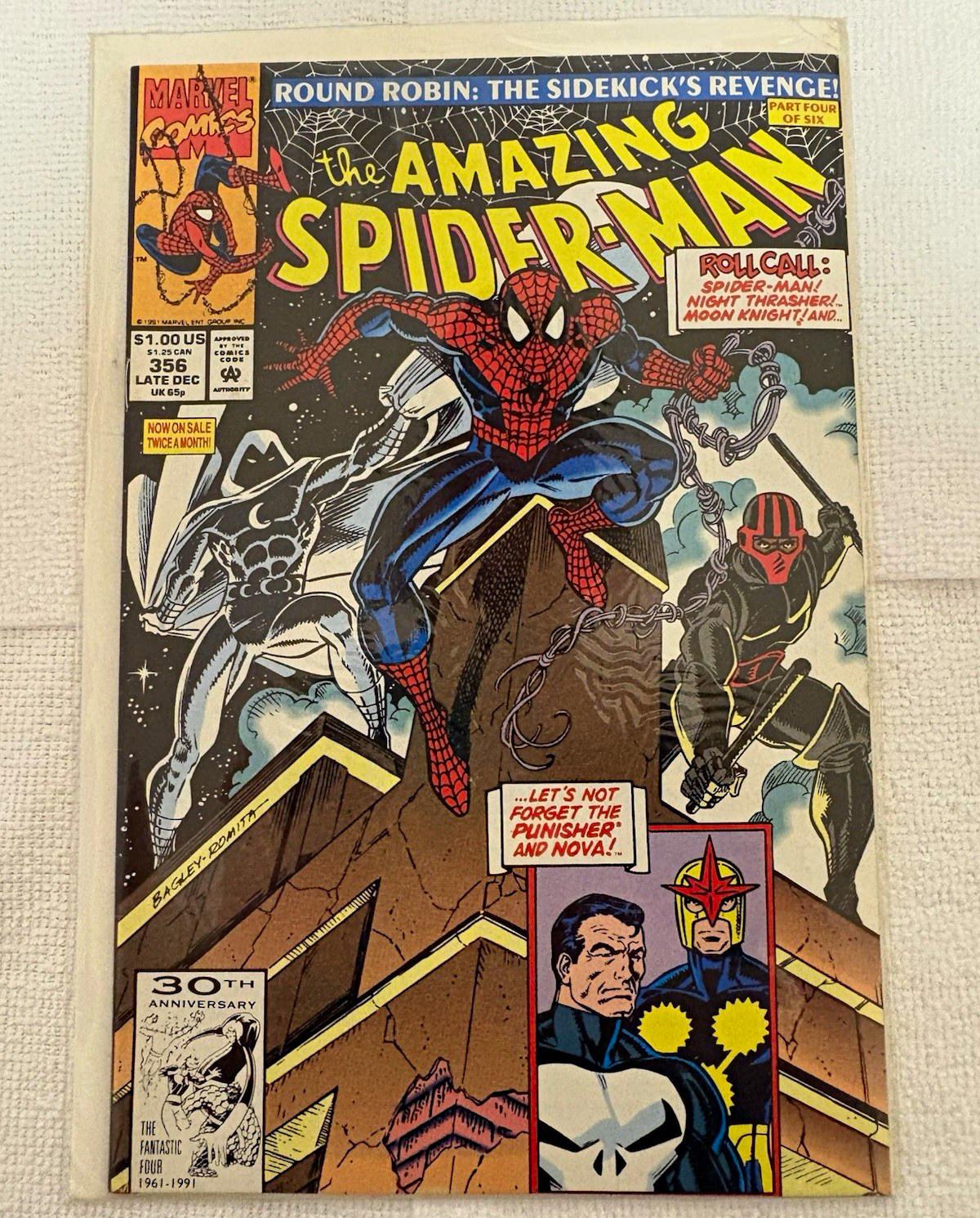 Marvel Comics The Amazing Spider-Man #356 (1991) Michelinie Bagley Spider-Man