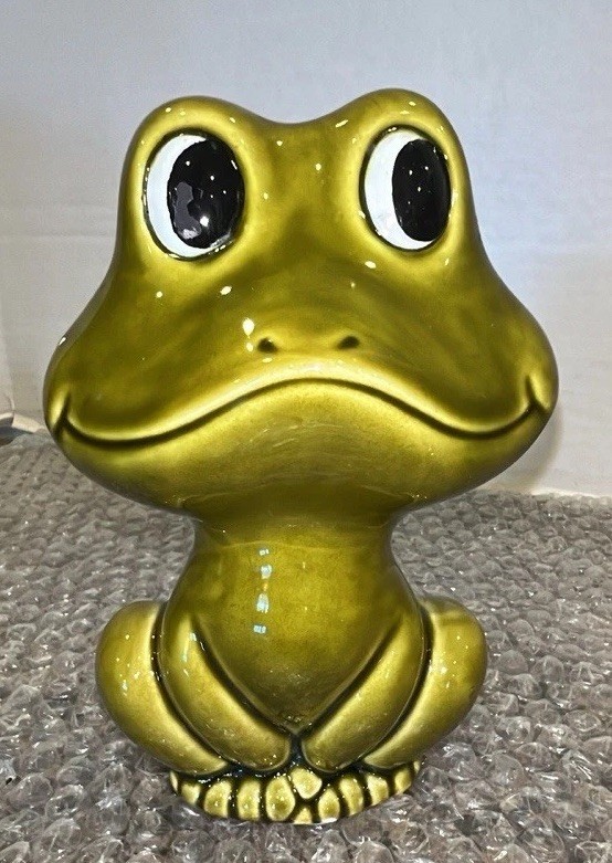Vintage STANDING Neil the Frog Coin Bank Sears & Roebuck 1970's Japan RARE Vintage STANDING Neil the Frog Coin Bank Sears & Roebuck 1970's Japan RARE