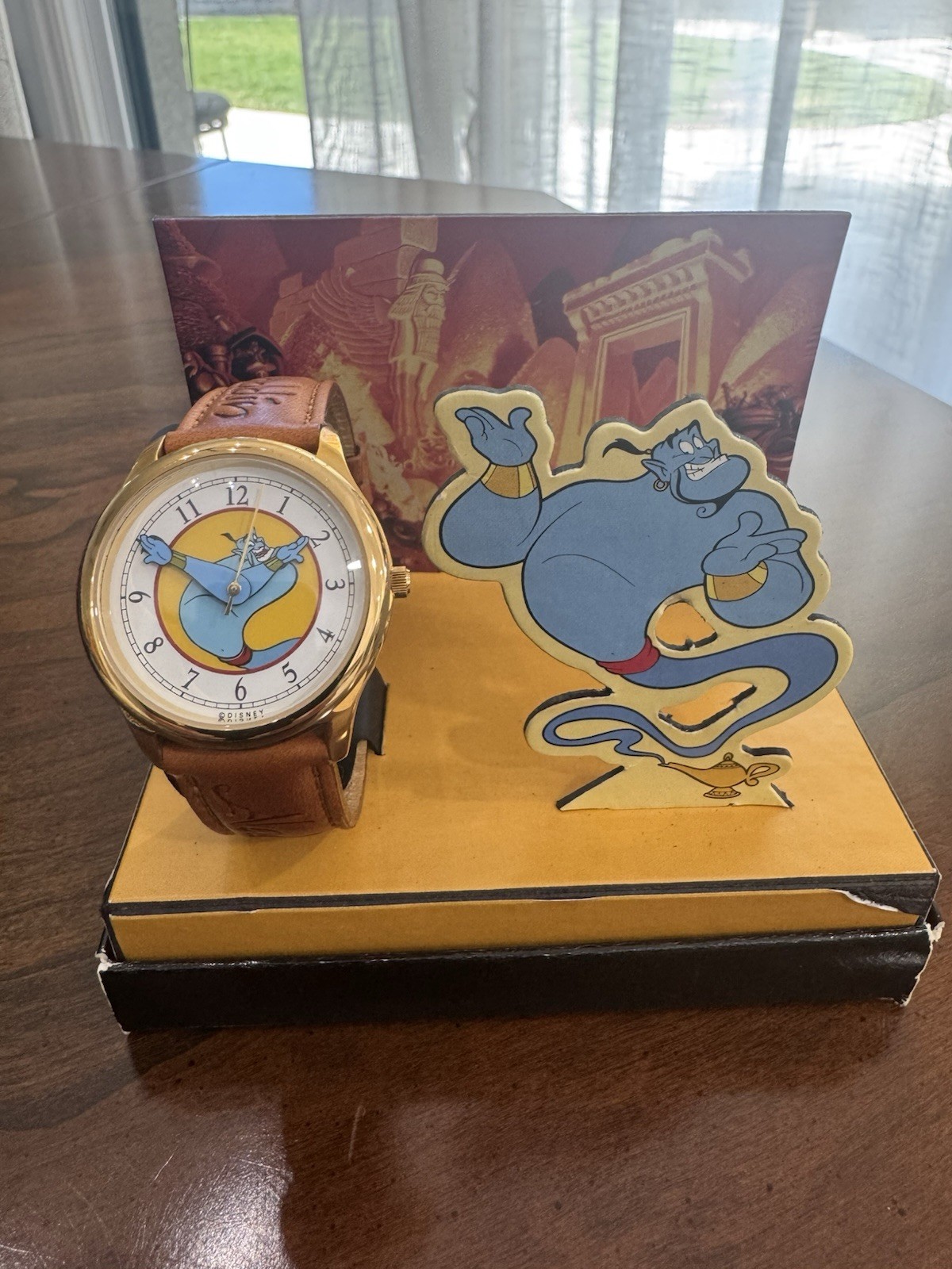 Disney GENIE from ALADDIN WATCH Disney Store Collectors Club Disney Watch