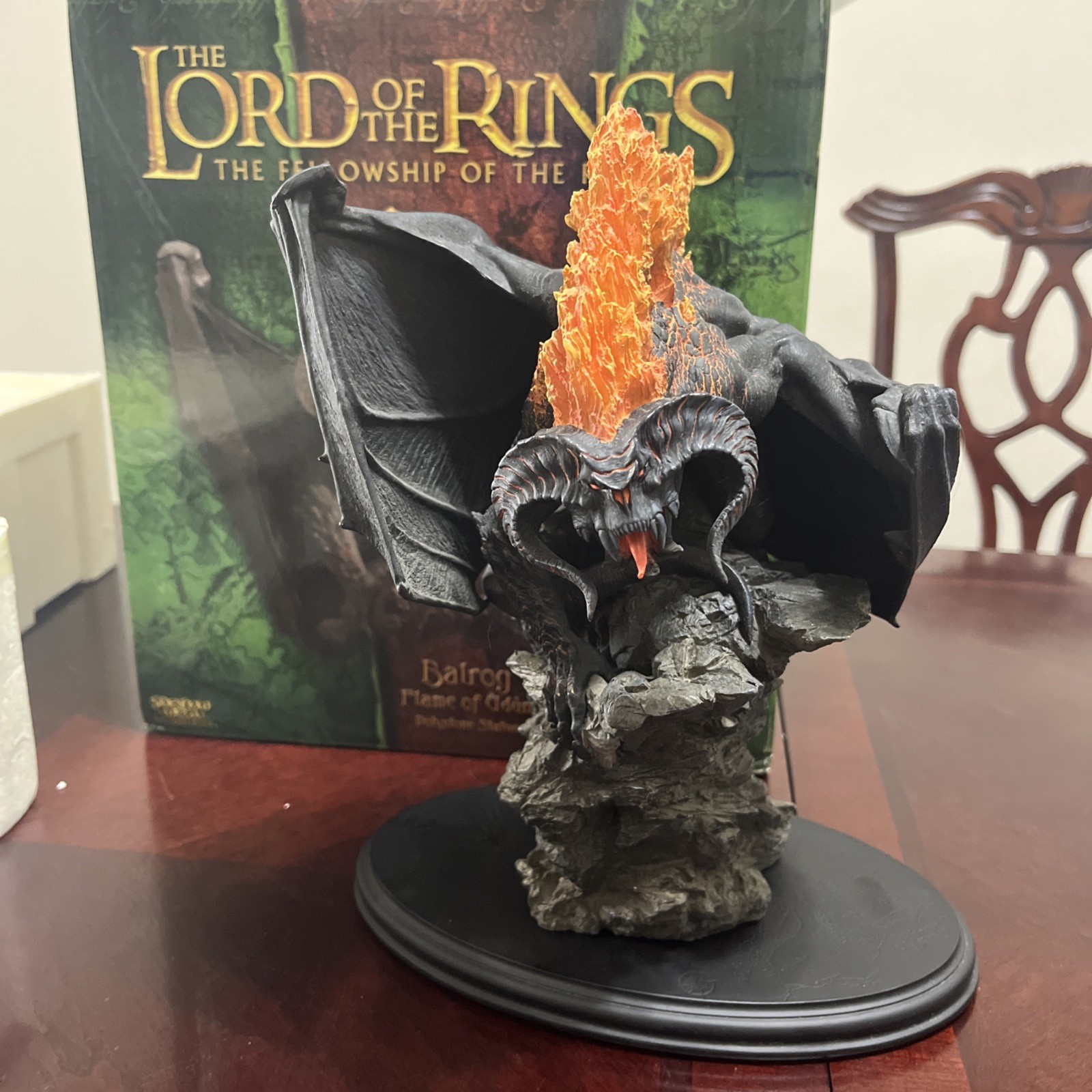 Sideshow Weta LOTR Balrog Flame of Udon WETA Polystone Sideshow Weta LOTR Balrog Flame of Udon WETA Polystone