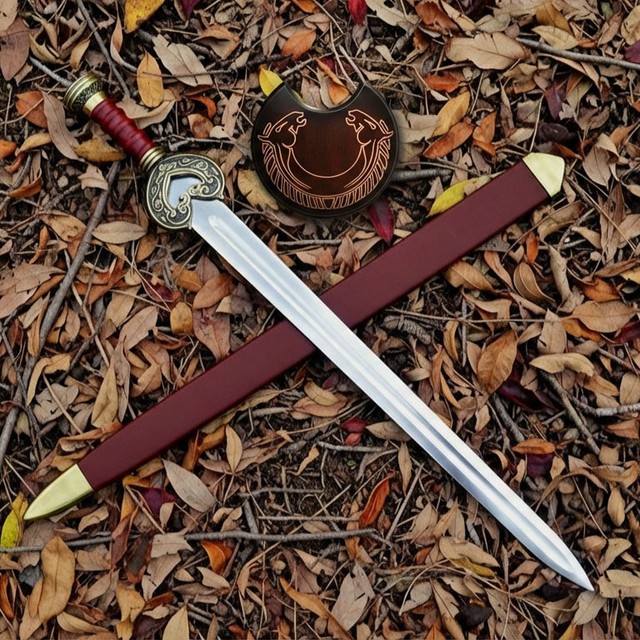 HERUGRIM THEODEN SWORD, King of Rohan Movie Replica Handmade Steel