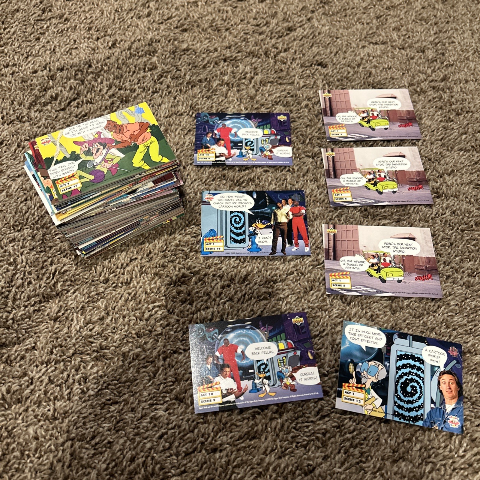 1993 Upper Deck Looney Tunes-Michael Jordan/Gretzky (Lot Of 160)-52 have MJ’s🔥 1993 Upper Deck Looney Tunes-Michael Jordan/Gretzky (Lot Of 160)-52 have MJ’s🔥