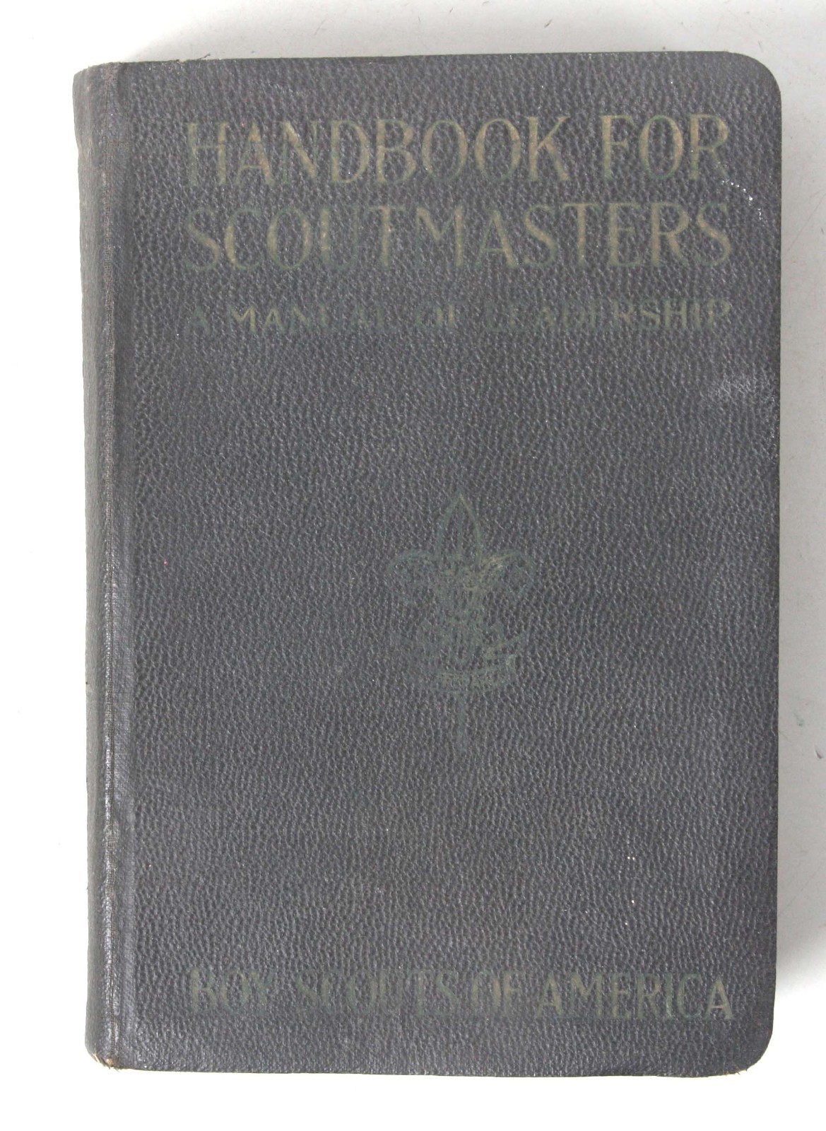 1920 Handbook for Scoutmasters BSA Boy Scouts Manual 2nd Imprint Vintage Worn