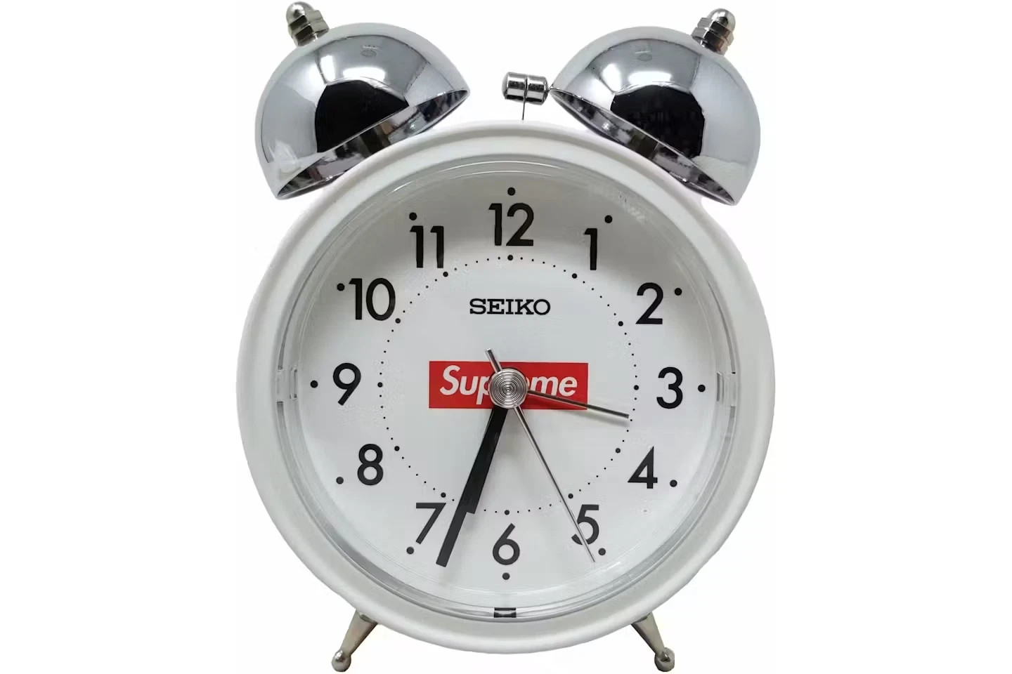 Supreme Seiko Alarm Clock White FW22 Brand New In Hand