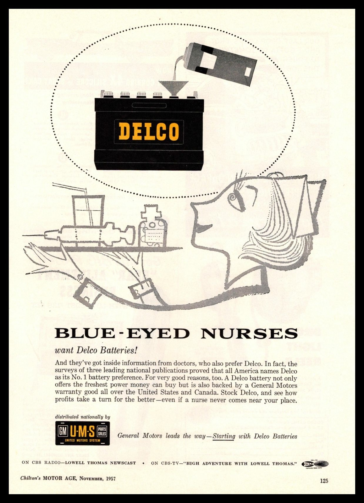 1957 Delco Car Batteries 1957 Delco Car Batteries