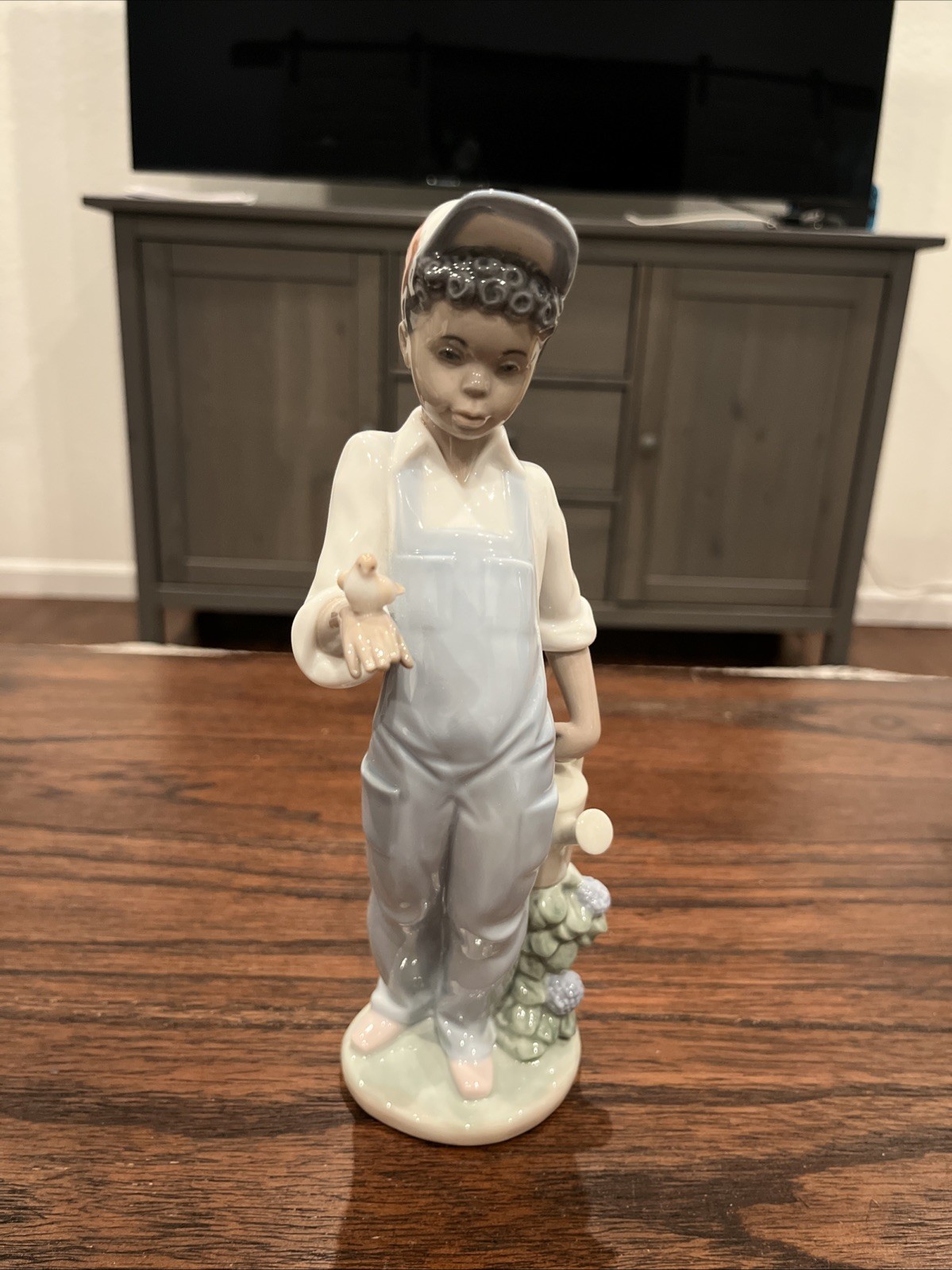 RARE Lladro 6472 Black Legacy GARDENING BUDDIES With Original Box & Inserts