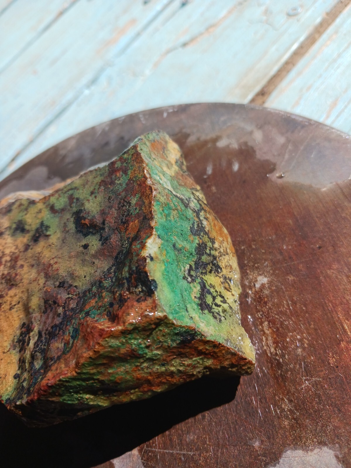 Big Chunk Of Copper Ore From Red Keep Mine High Desert California Big Chunk Of Copper Ore From Red Keep Mine High Desert California