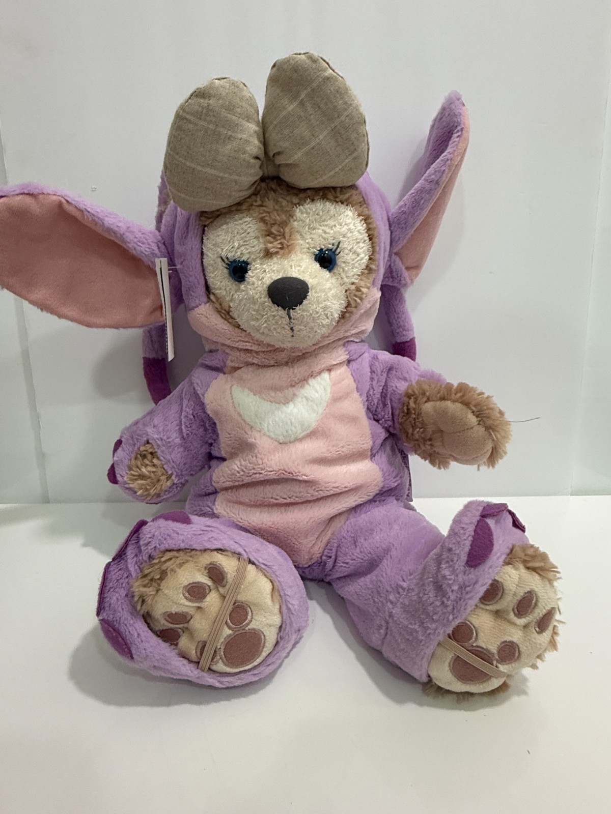 HTF Rare ShellieMay Disney Bear Plush in Lilo & Stitch Angel Costume 2pc Mickey HTF Rare ShellieMay Disney Bear Plush in Lilo & Stitch Angel Costume 2pc Mickey