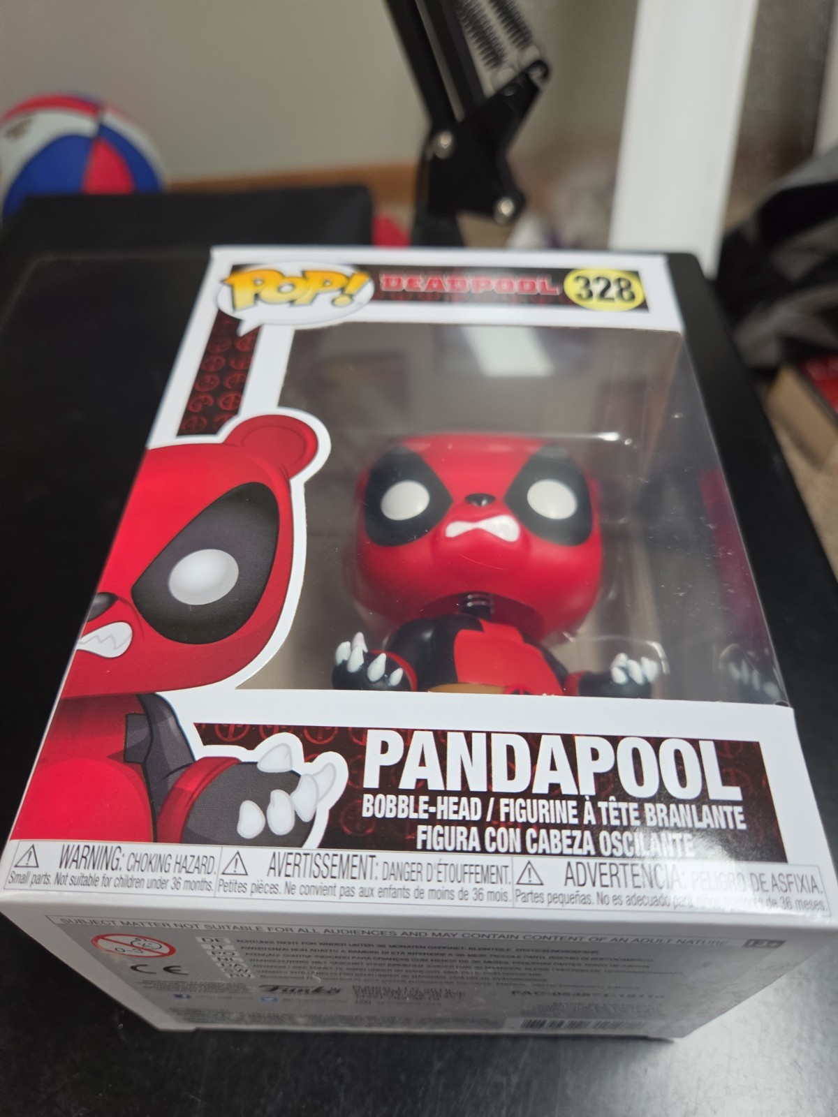 Funko Pop Vinyl: Marvel - Pandapool - #328 Funko Pop Vinyl: Marvel - Pandapool - #328