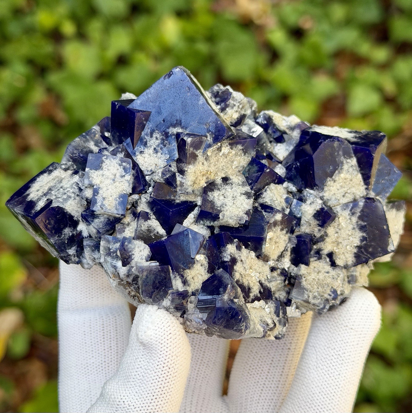 English Fluorite From Milky Way Pocket, Diana Maria Mine, 12cm X 10cm, 440gm English Fluorite From Milky Way Pocket, Diana Maria Mine, 12cm X 10cm, 440gm