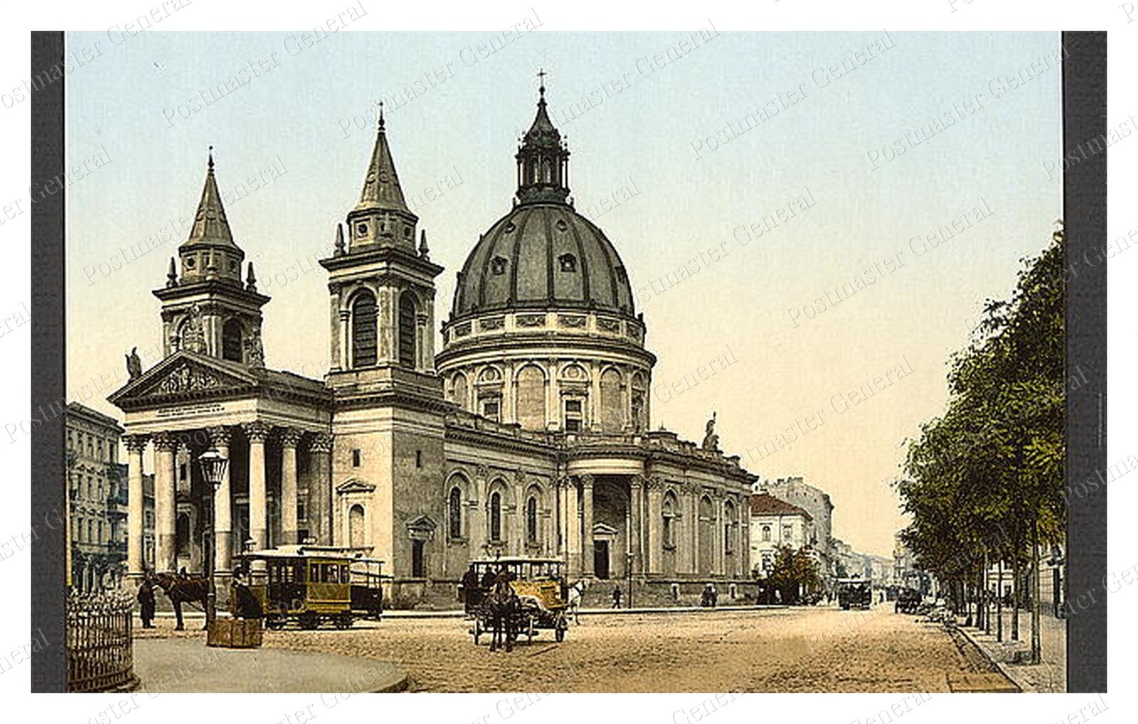 Warsaw St. Alexander\'s Church Standard Postcard COPY RPPC Warsaw St. Alexander\'s Church Standard Postcard COPY RPPC