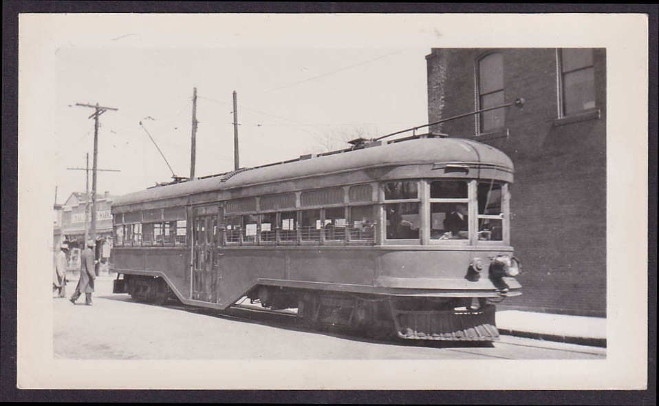 Trenton-Princeton Traction trolley photo #20 at Trenton Terminus