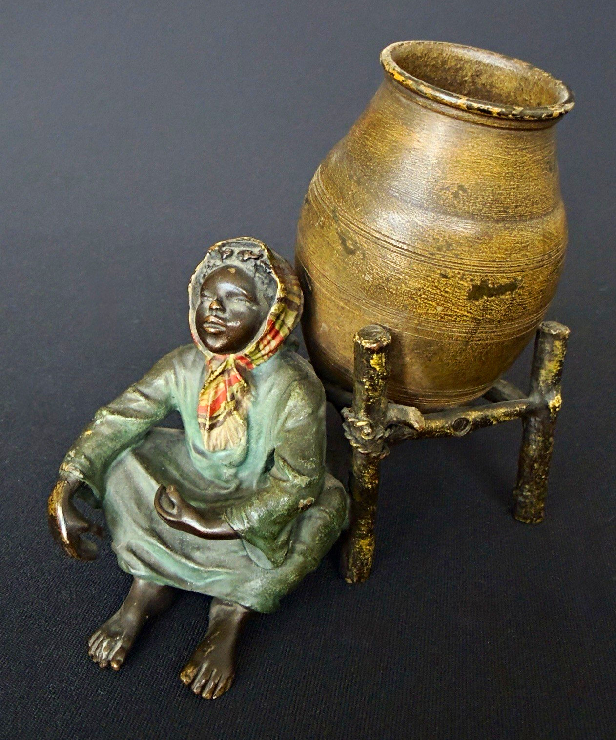 Antique Bronze Vienna figurine Antique Bronze Vienna figurine