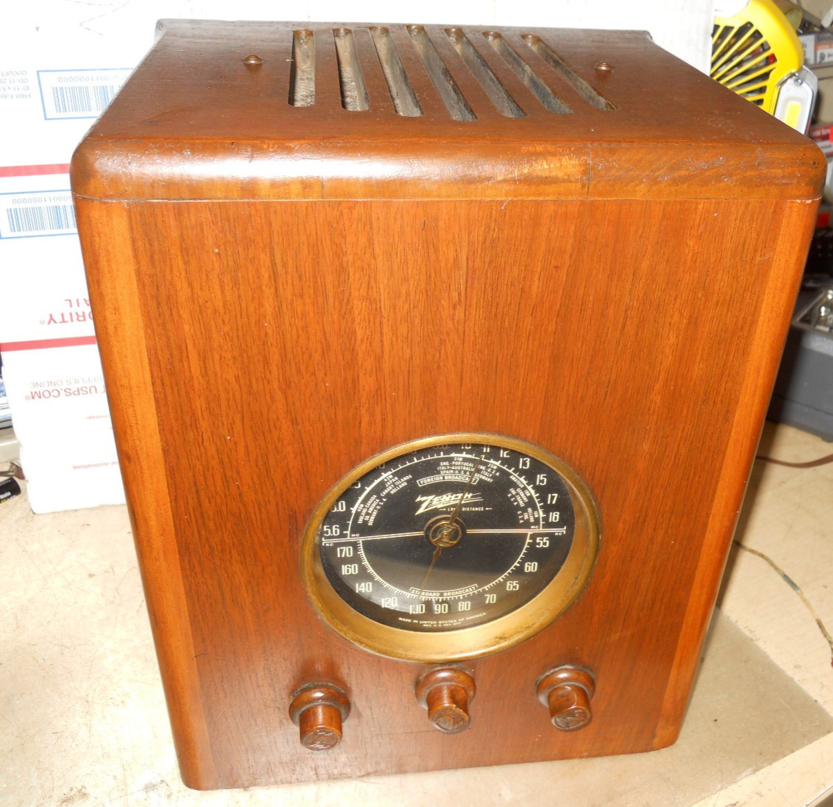 Zenith 5-s-237 AM Shortwave Radio Zenith 5-s-237 AM Shortwave Radio