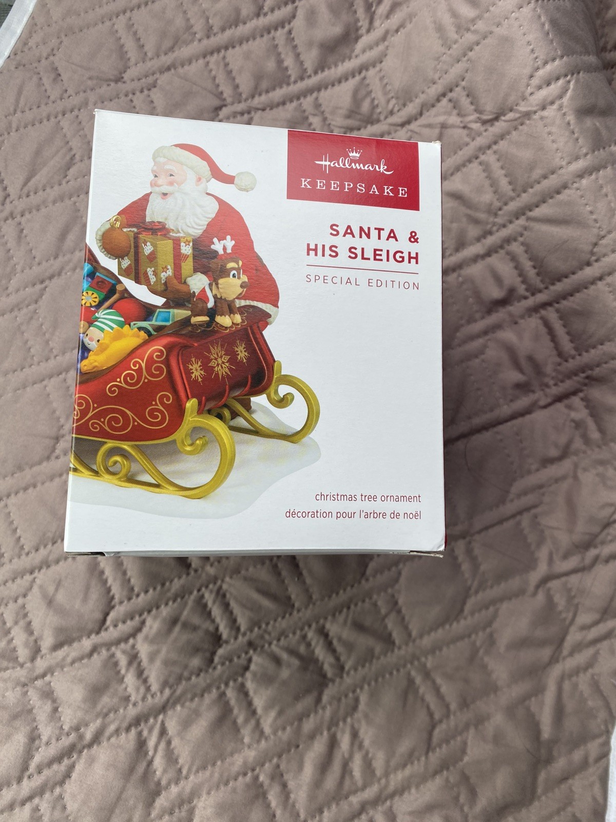 SIGNED Hallmark SANTA AND HIS SLEIGH Special Event Edition 2026 Johnson/Visker