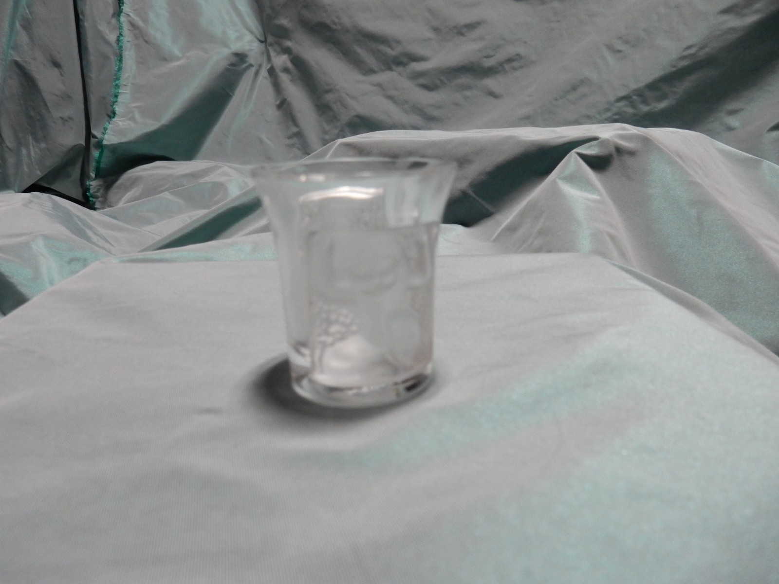 Lalique France Crystal Les Enfants Motif Shot Glass Lalique France Crystal Les Enfants Motif Shot Glass