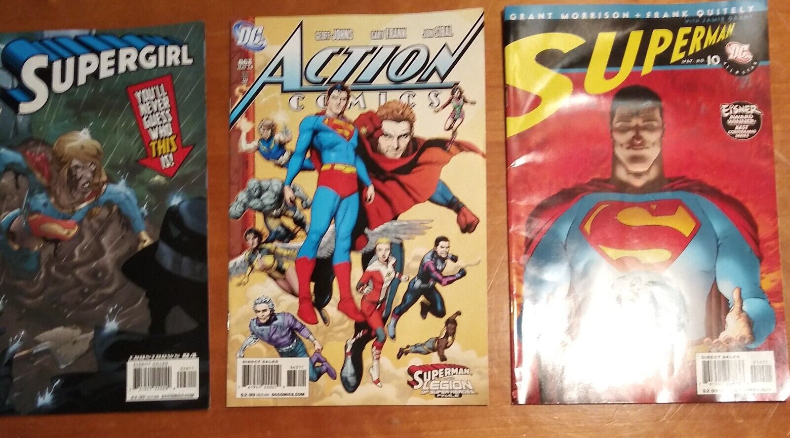 DC Superman, Supergirl, Legion Comics 2008 