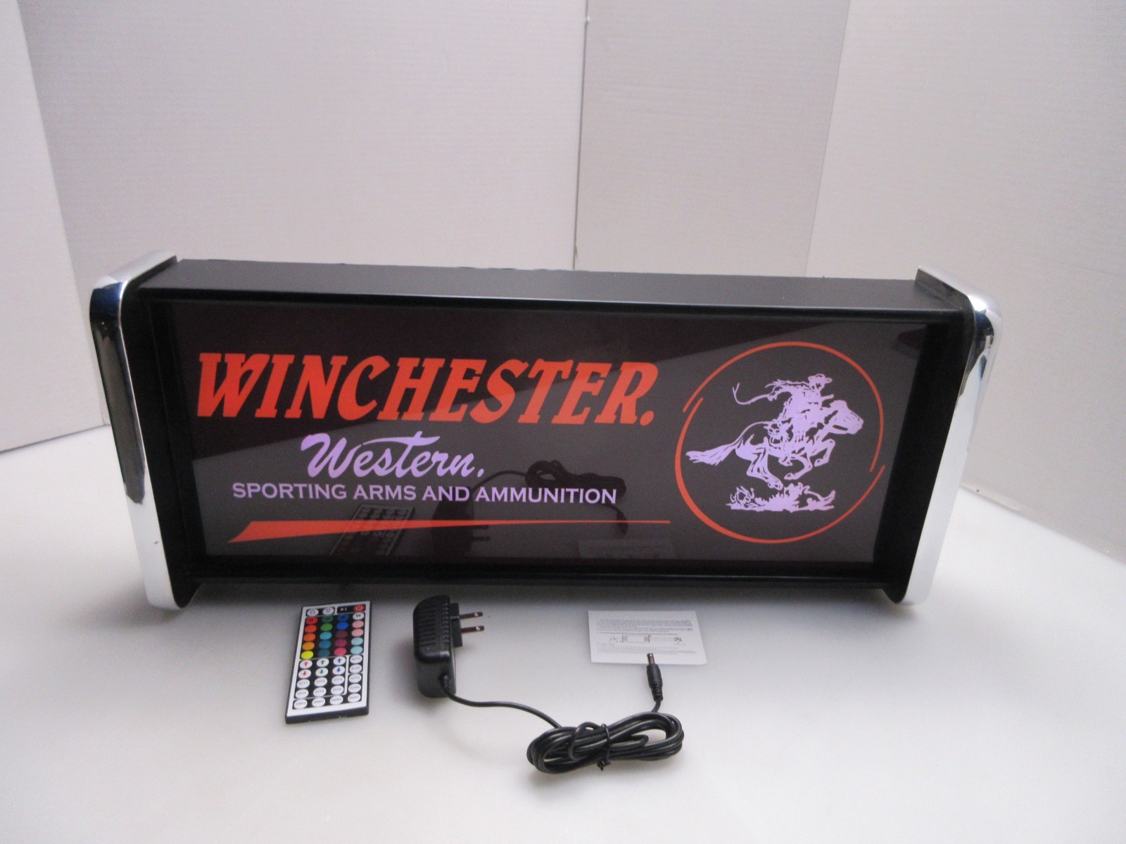 Winchester Western LED Display lighted sign lightbox Wall hanging Light Winchester Western LED Display lighted sign lightbox Wall hanging Light